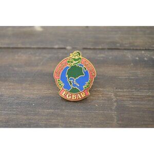 Simple Greene EGBAR Pin Gold Tone Enamel Everything's Gonna Be Alright Mascot